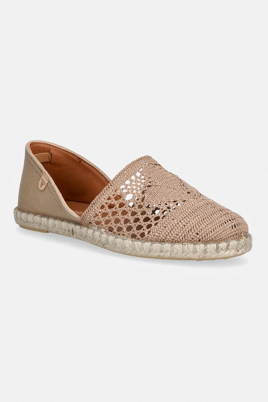 Verbenas espadrilky dámske CARMEN CROCHET-LINO/PARIS béžová 0300580561.PIEDRA