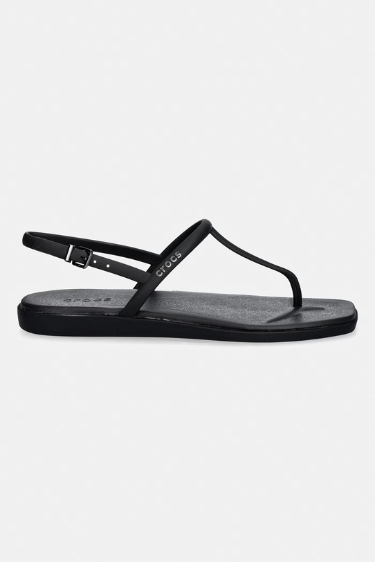 Crocs Miami Thong sandali con il tacco aperto da donna 209793.001 nero SS26