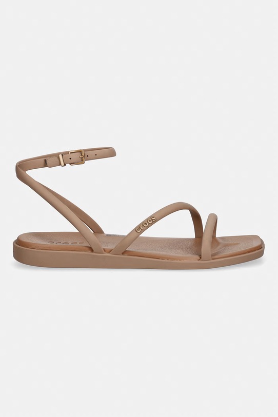 Crocs Miami Ankle Strap sandały damskie 212256.2JJ brązowy SS26