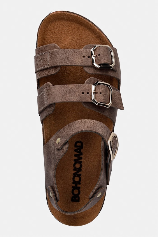 Bohonomad sandały damskie skórzane GRANADA brązowy GRN.12