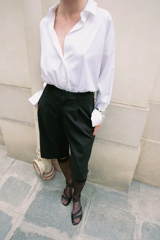 Souliers Martinez sandále na nízkom podpätku z kože ANAYA ANAYA.BLACK