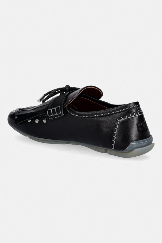 Shoes Wales Bonner Montego Tasseled Moccasins Women's leather WBW46000A.23010.999 black