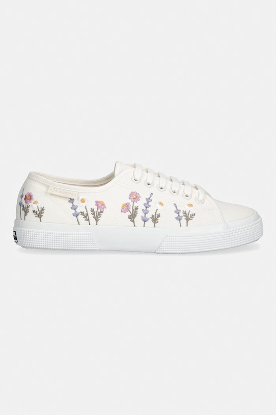Superga 3750 FLOWER EMBROIDERY LEGGERA πάνινα sneakers Γυναικεία S8161ZW.AA5 μπεζ SS26