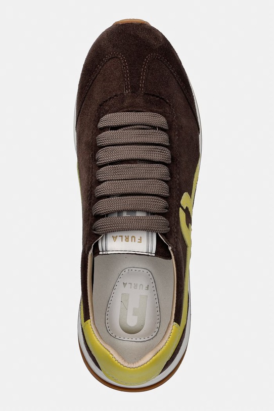Furla Retro' sneakersy damskie zamszowe brązowy YK56RET.BX0580.4719S