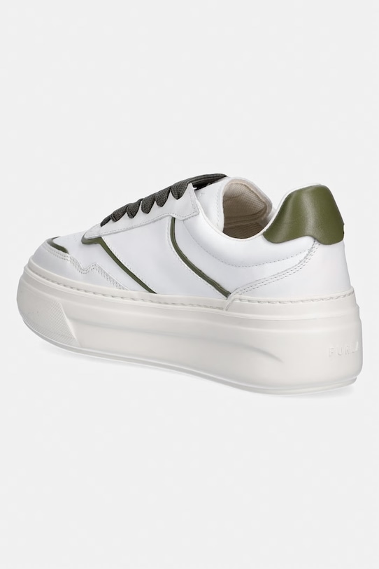 Obuwie Furla Nuage sneakersy damskie skórzane YK73NUA.BX4470.4712S zielony