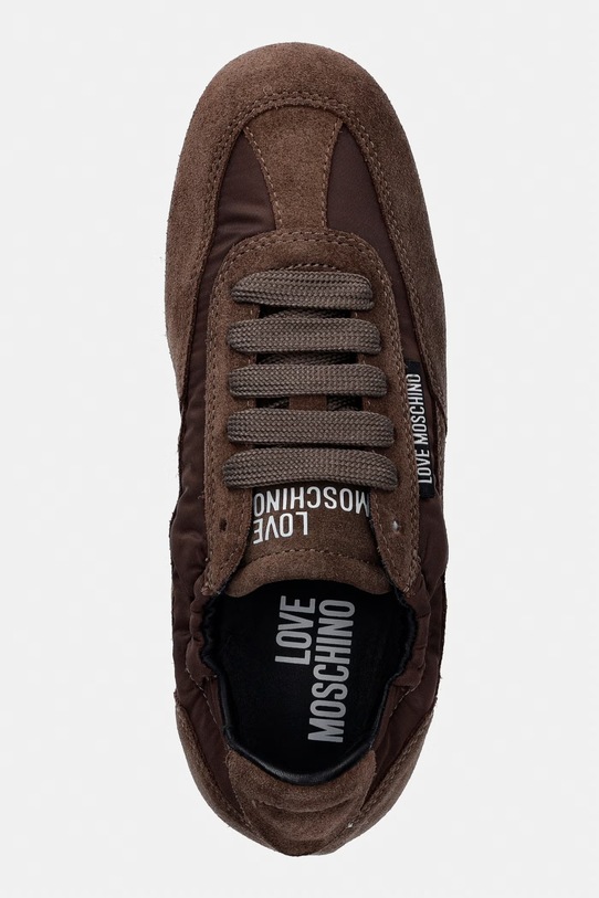 Love Moschino sneakersy damskie brązowy JA10411G0OIND20A