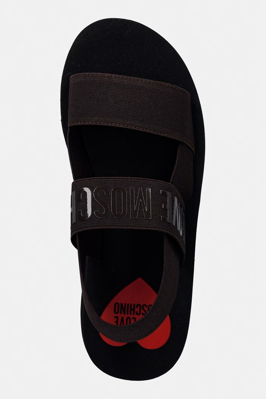 Love Moschino босоніжки жіночі коричневий JA16033G0OJN7203