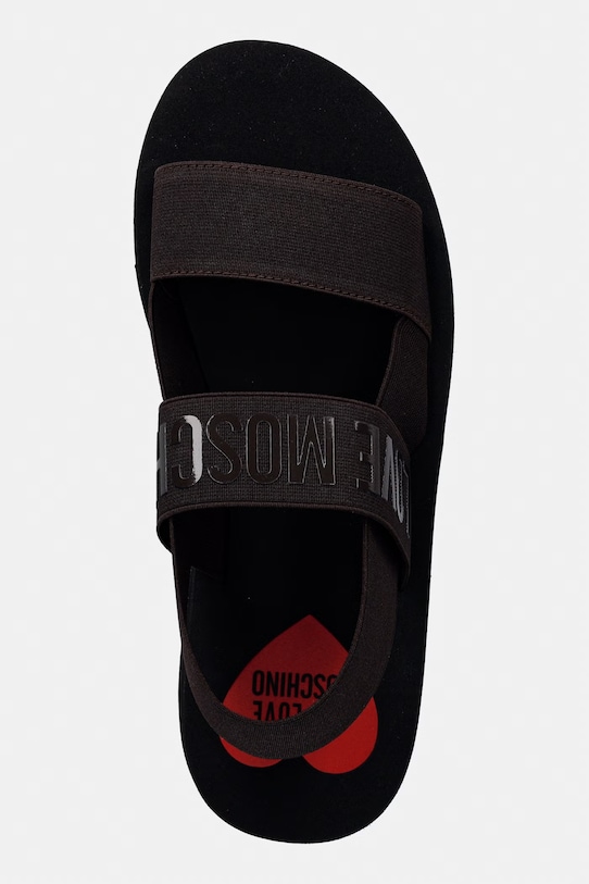 Love Moschino босоніжки жіночі коричневий JA16033G0OJN7203