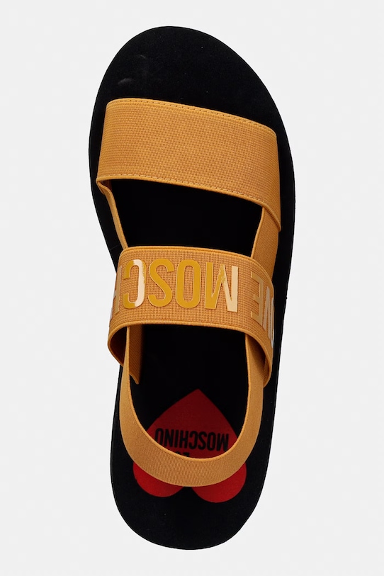Love Moschino sandały damskie pomarańczowy JA16033G0OJN7411