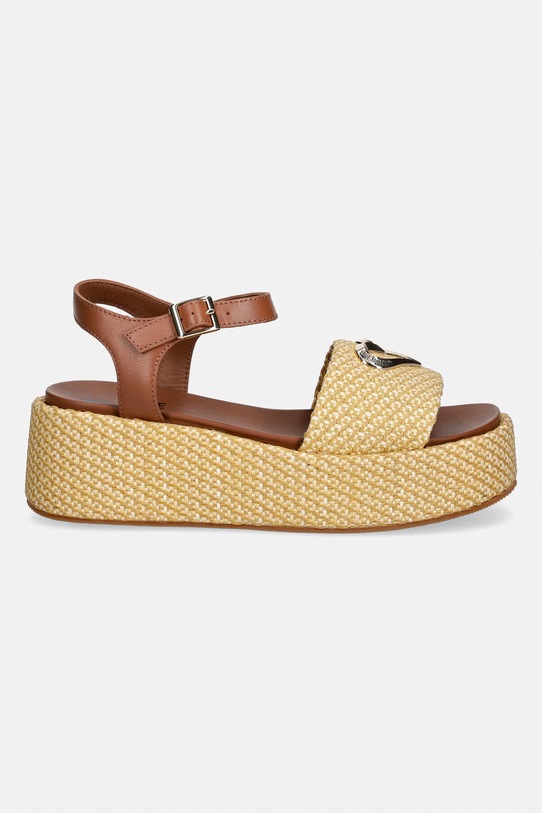 Love Moschino sandały JA16127I0OJR610B brązowy SS26