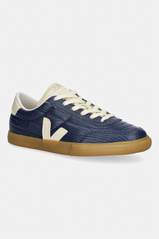 Veja Panenka sneakersy damskie skórzane granatowy FU0221391A