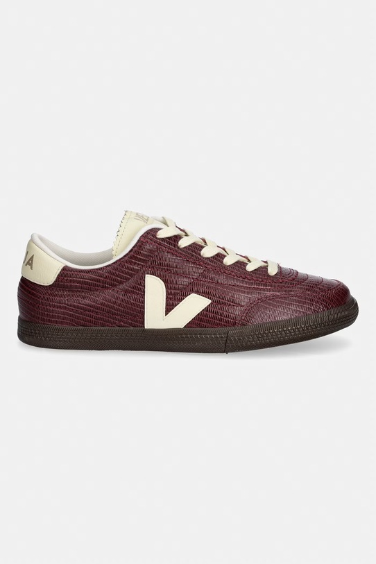 Veja Panenka sneakersy damskie skórzane FU0221393A bordowy SS26