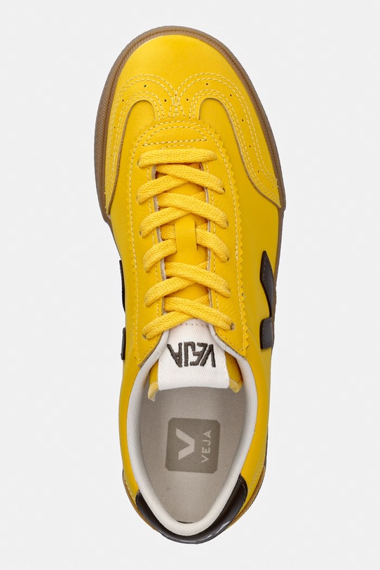 Veja Volley O.T. sneakersy damskie skórzane żółty VO2021434