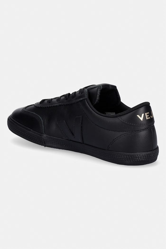 Scarpe Veja Volley Signature O.T. sneakers da donna in pelle YP2021576A nero