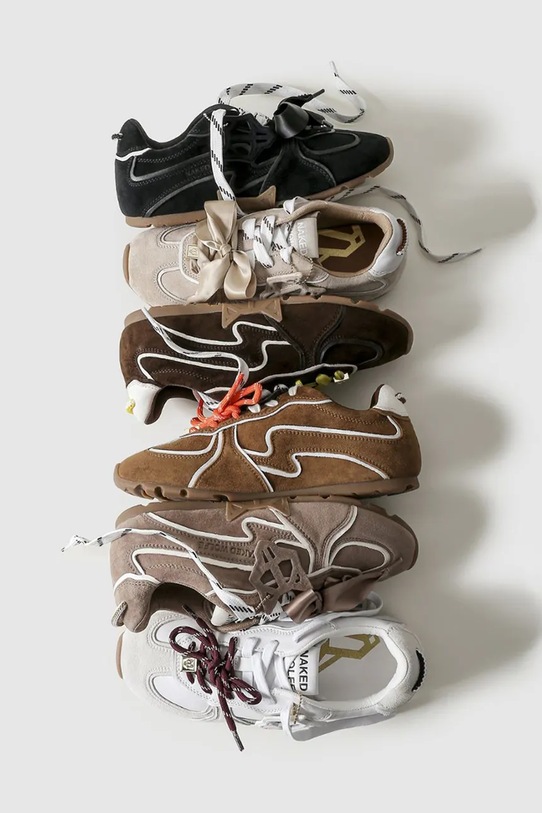 Naked Wolfe sneakersy damskie skórzane Adored.White