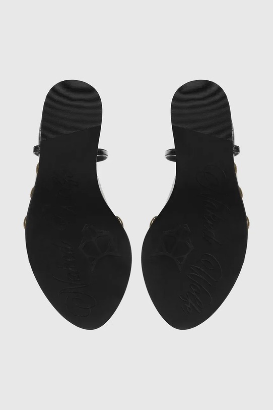 Naked Wolfe sandale cu talpă compensată de damă Tiger.Lilly negru