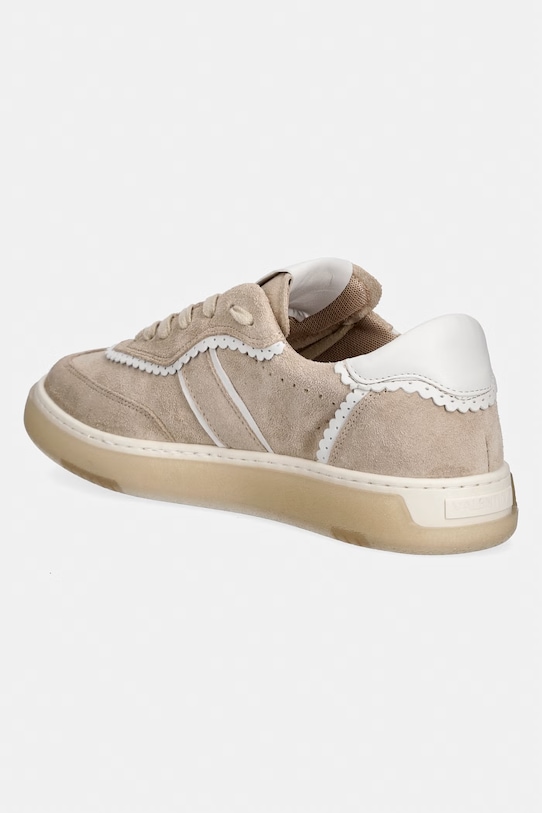 Obuwie Valentino 91G1901CAM GLOSSY sneakersy damskie zamszowe 91G1901CAM beżowy