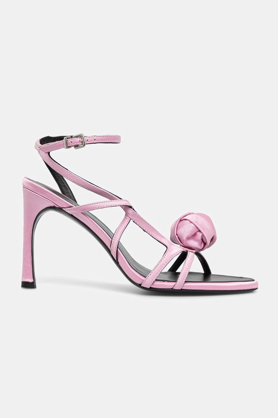 Rotate sandały na wysokim obcasie 1160712215.2215 różowy SS26