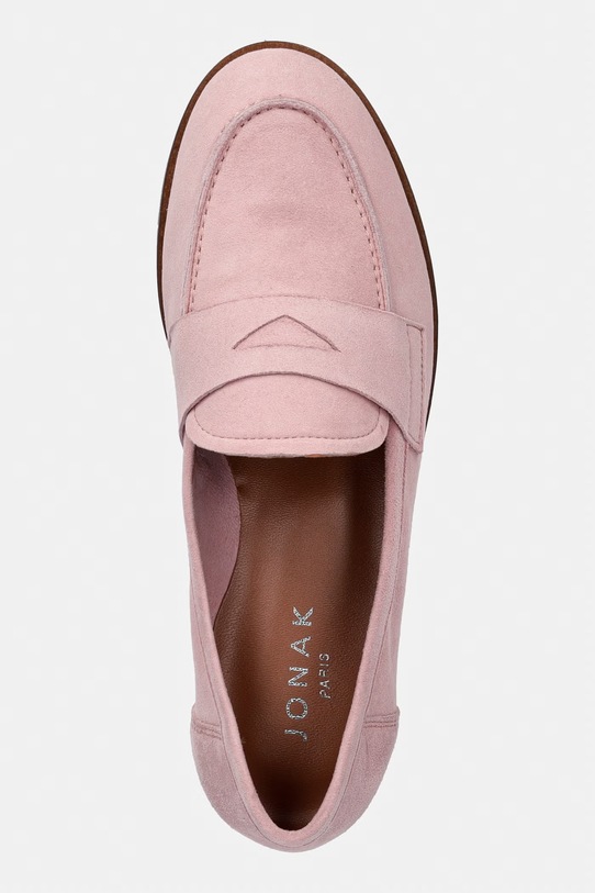 Jonak mokasíny dámske semišové THELMA VELOURS ružová 3600198.E24