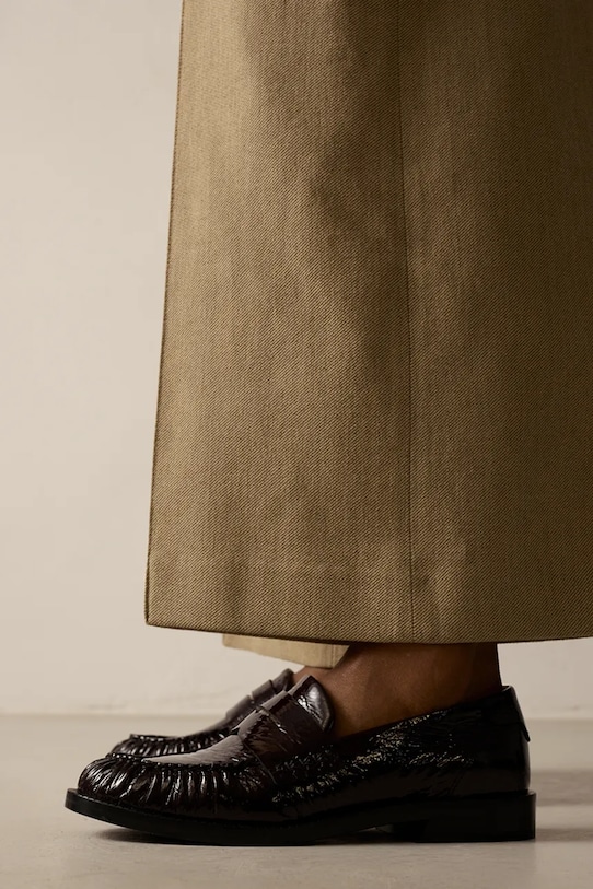 Vanda Novak mokasyny damskie skórzane Greta Glossy Ruby Greta.Glossy.Ruby