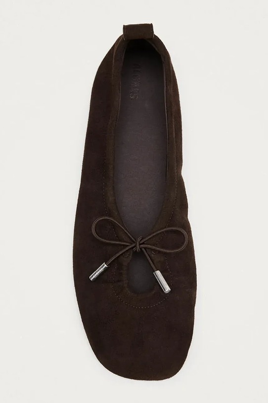 Obuwie Alohas baleriny skórzane Rosalind S101411.01 brązowy