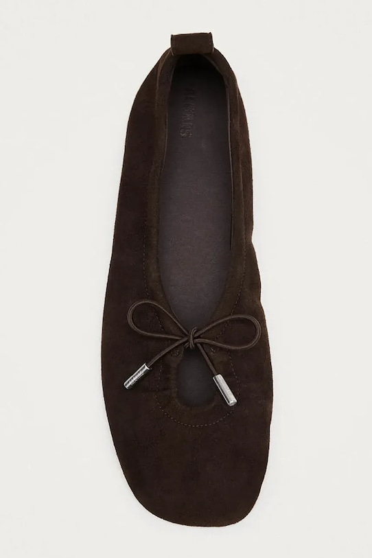 Obuwie Alohas baleriny skórzane Rosalind S101411.01 brązowy