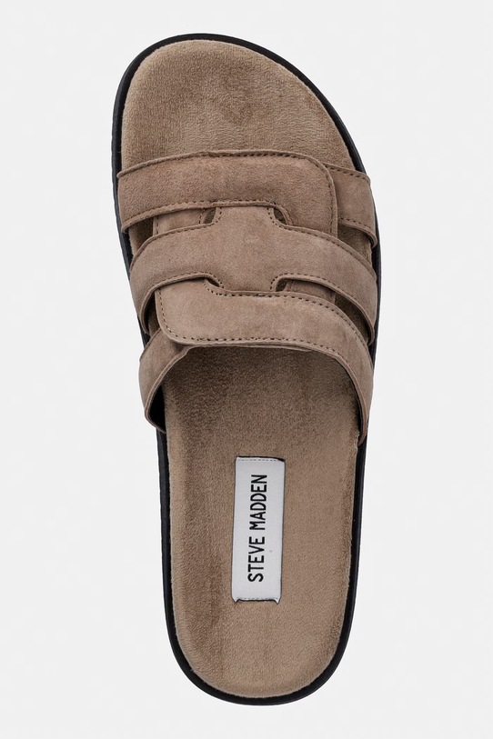 Steve Madden klapki zamszowe Mosy beżowy 11005196.275