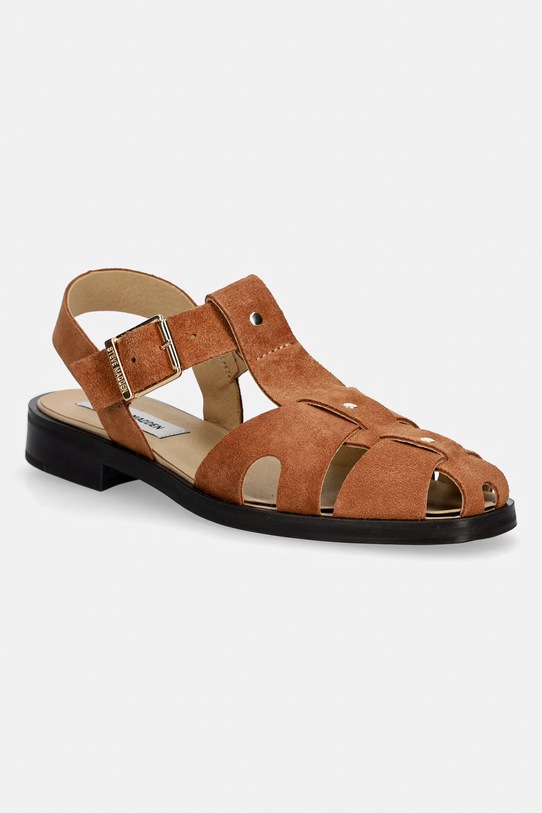 Steve Madden sandały damskie zamszowe Nado brązowy 11005197.935