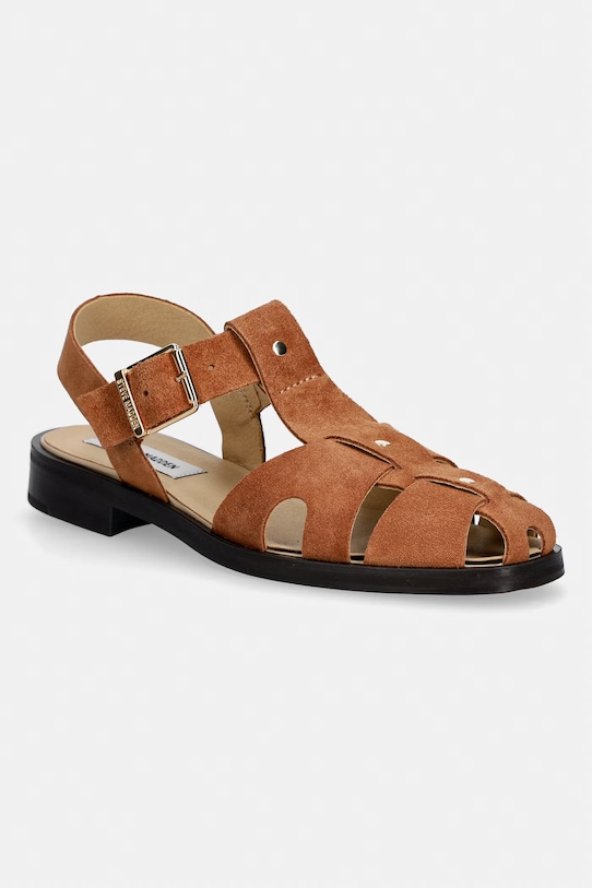 Steve Madden sandały damskie zamszowe Nado brązowy 11005197.935