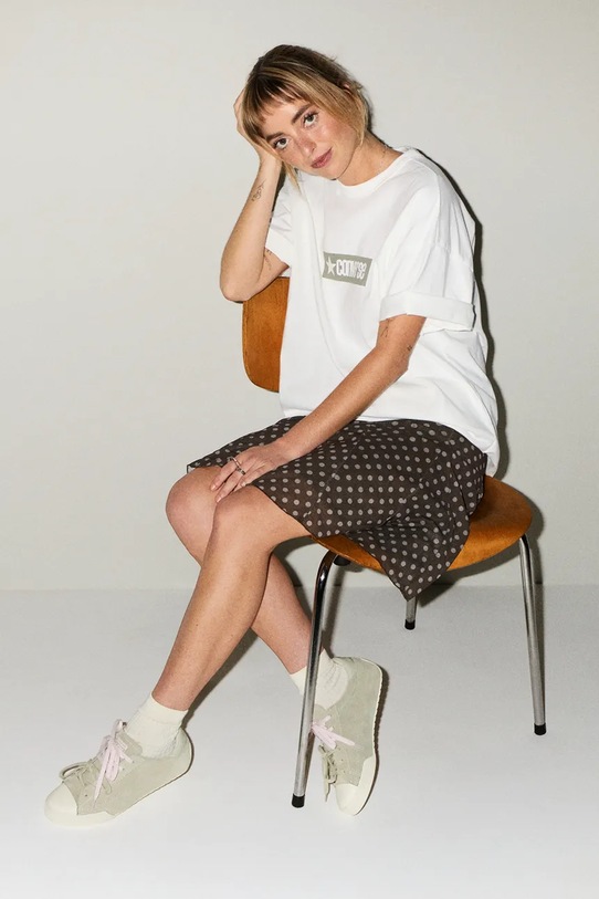 Converse Chuck Taylor Lo női velúr tornacipők A18892C