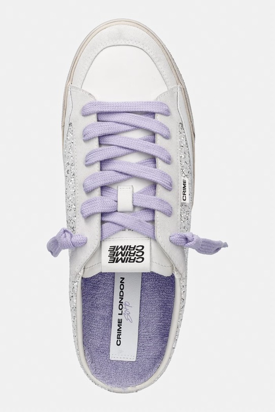 Crime London SK8 DELUXE SABOT sneakersy damskie biały 29552PP8.68