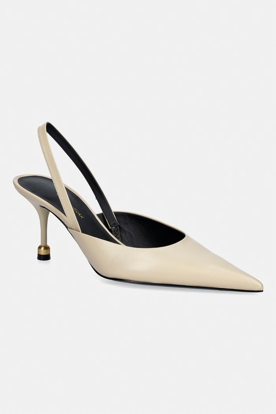 Vanda Novak lodičky kožené béžová Viva.Ivory