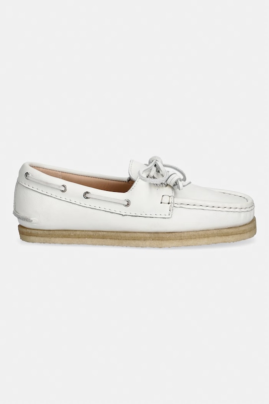 Clarks Originals Godney Boat sneakersy damskie skórzane 26186475 biały SS26