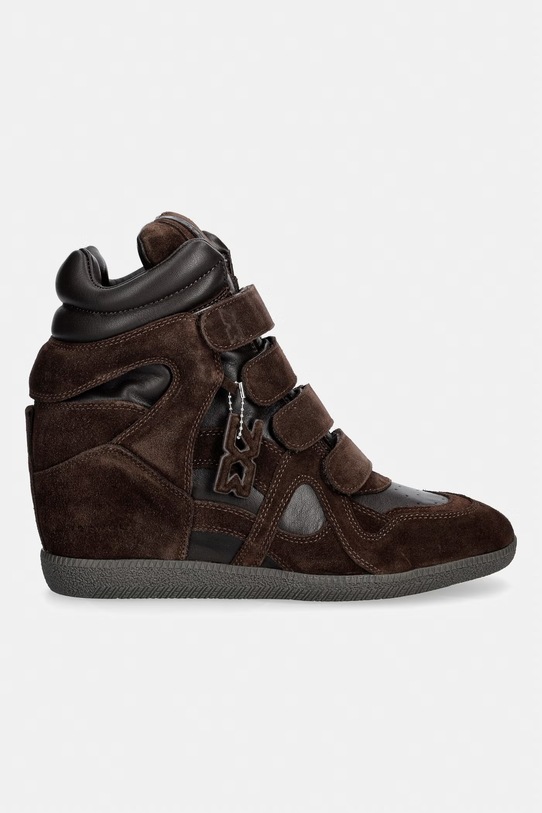Nokwol EDEN sneakersy damskie skórzane Eden.Brown.Leather brązowy SS26