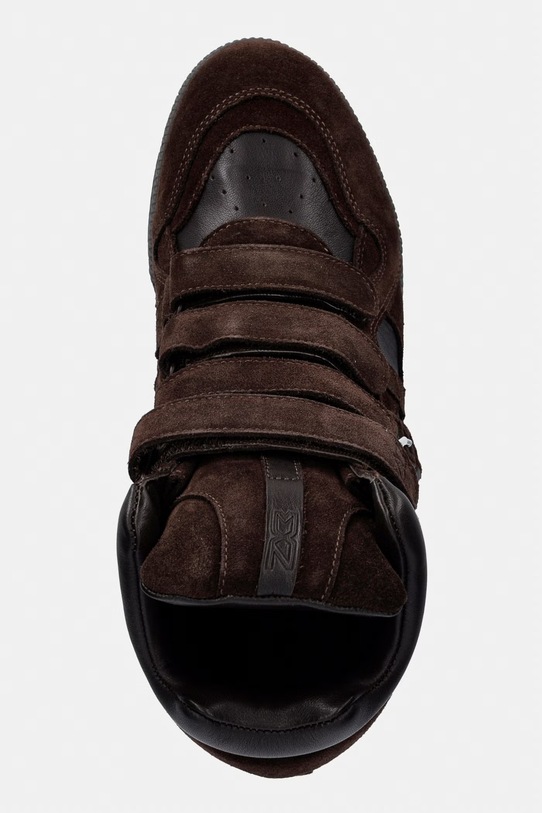 Nokwol EDEN sneakersy damskie skórzane brązowy Eden.Brown.Leather