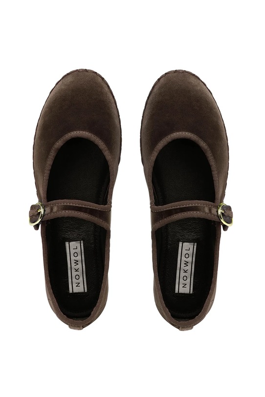 Nokwol ballerine Mel Brown marrone Nokwol.Mel.Brown
