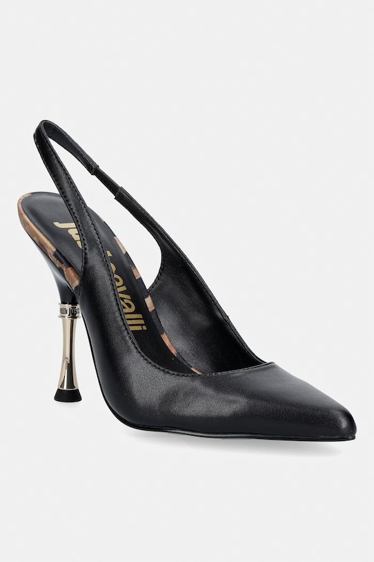 Just Cavalli Lodičky kožené černá 80RA3S45ZPB93899