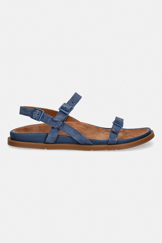 Camper sandały damskie zamszowe Lluc Sandal K201883.003 granatowy SS26