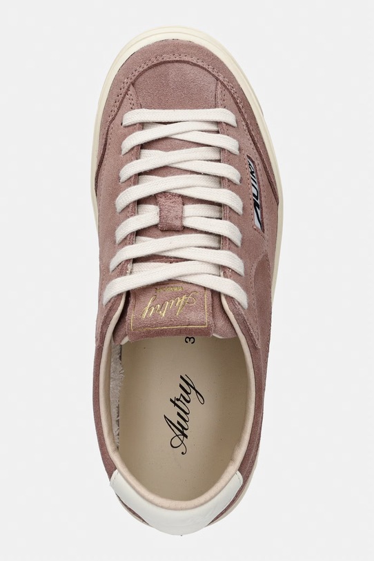 AUTRY Windscape sneakersy damskie zamszowe różowy A1UNSCLWKT01