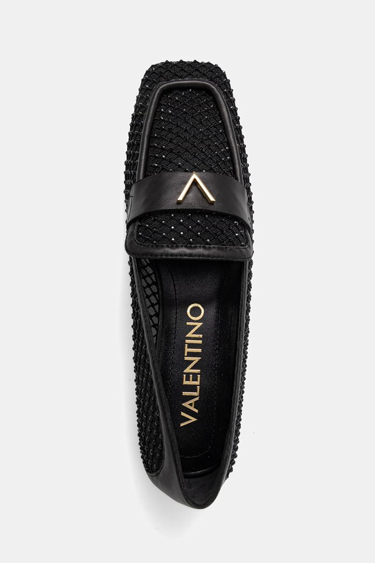 Valentino mokasini ženski CRYSTAL črna 91C4602STRS.BLACK