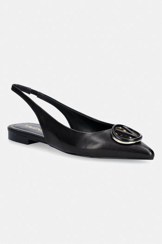 Valentino балеринки от кожа VALENTINE черен 91V1602NAP.BLACK
