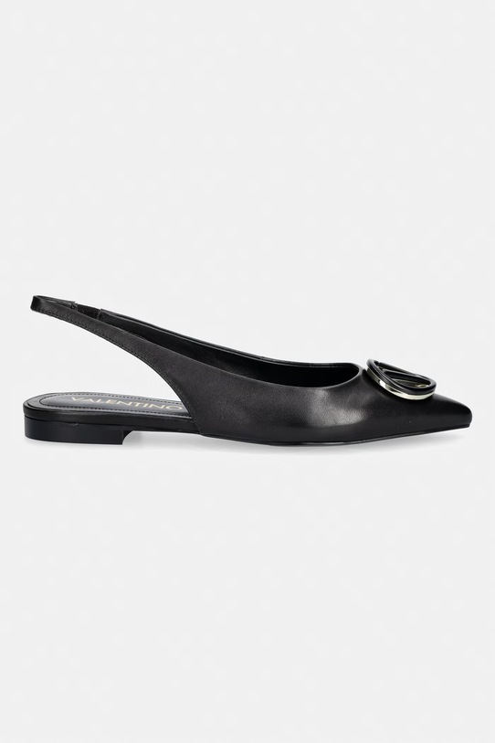 Valentino балеринки от кожа VALENTINE 91V1602NAP.BLACK черен SS26
