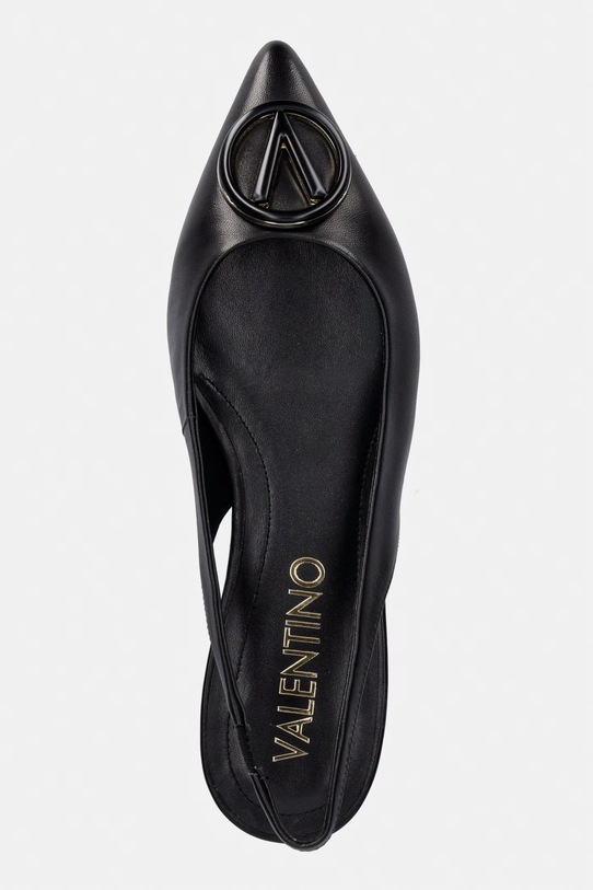 Valentino балеринки от кожа VALENTINE черен 91V1602NAP.BLACK