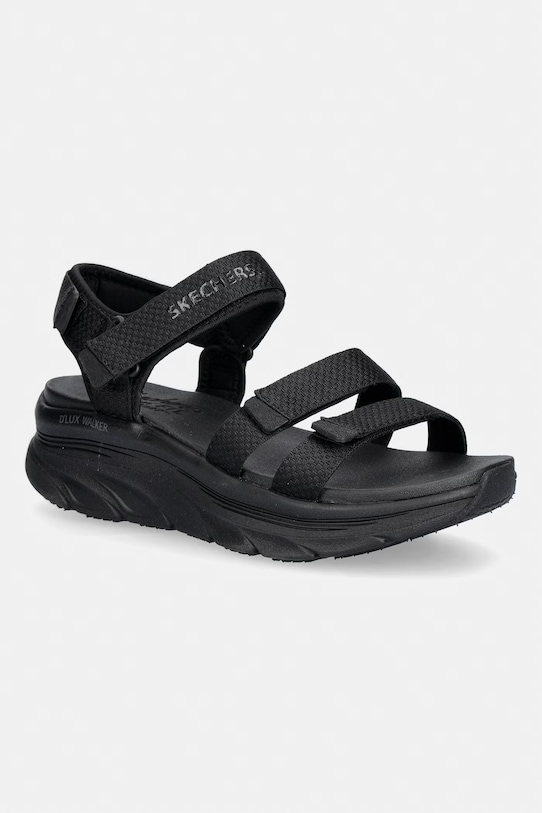 Skechers sandały damskie DLUX WALKER SANDAL czarny 119828