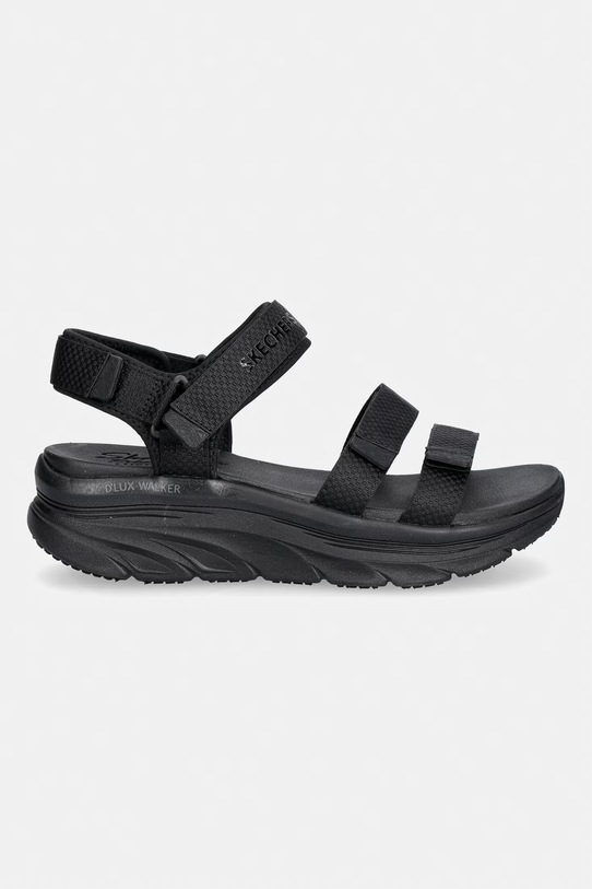 Skechers sandały damskie DLUX WALKER SANDAL 119828 czarny SS26