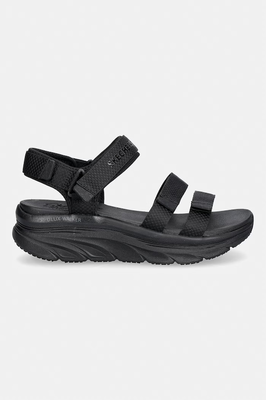 Skechers sandały damskie DLUX WALKER SANDAL 119828 czarny SS26