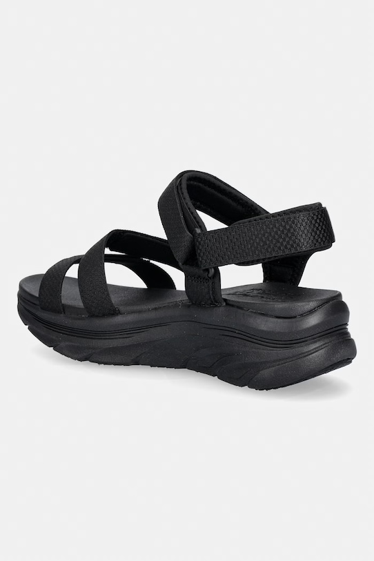 Obuwie Skechers sandały damskie DLUX WALKER SANDAL 119828 czarny