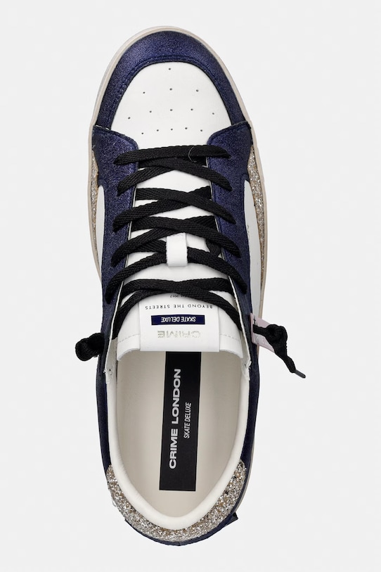 Crime London SK8 DELUXE tenisky dámske kožené tmavomodrá 29117EE8.40