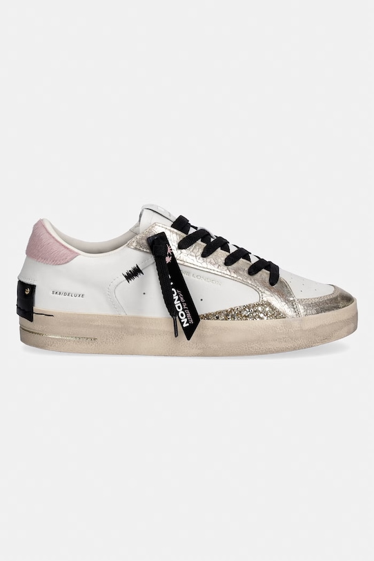 Crime London SK8 DELUXE tenisky dámske kožené 25115II8.10 biela SS26