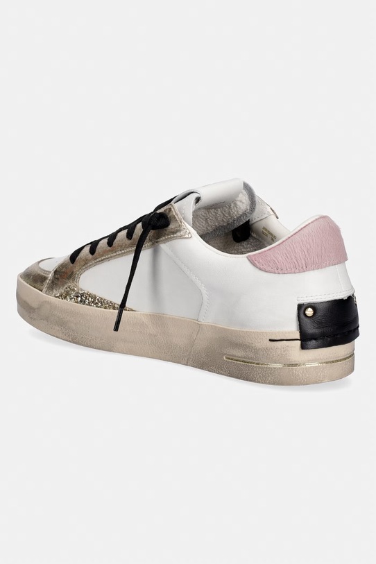 Obuv Crime London SK8 DELUXE tenisky dámske kožené 25115II8.10 biela